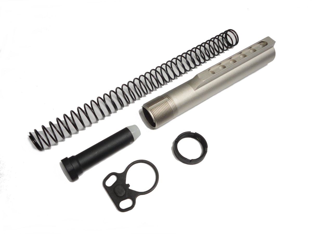 pcarmament's tweet photo. We have Nickel plated upgrades for that silver look. Won't tarnish, dull, etc. https://t.co/V1zWk5VepS