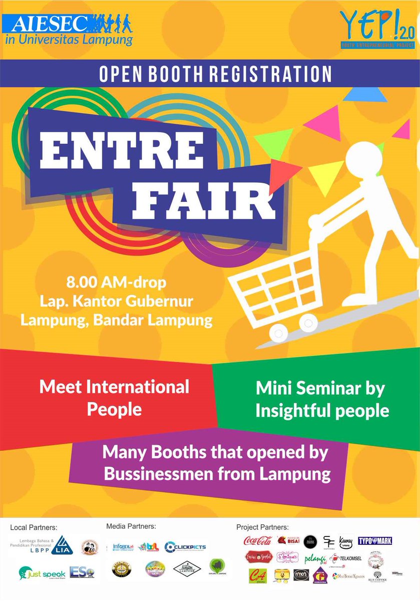 justspeak_id's tweet photo. Let's join Entre Fair held by @aiesecunila https://t.co/egQRe2IOe4