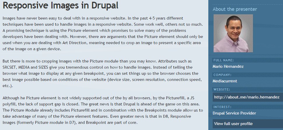 Learn about responsive images at #Drupal Camp LA Aug 27-28 2016.drupalcampla.com/sessions/respo… <a href="/imariohernandez/">Mario Hernandez</a> <a href="/ladrupal/">Los Angeles Drupal</a>