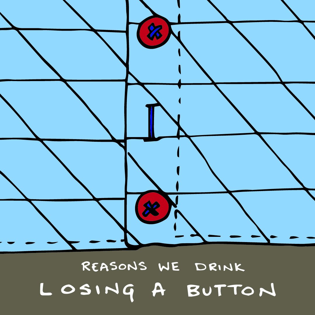 ThirstAmendment's tweet image. One of the many reasons we drink ...#MissingButtons

#craftbeer #kickstarter #beerloverstradtion #thethirstamendment