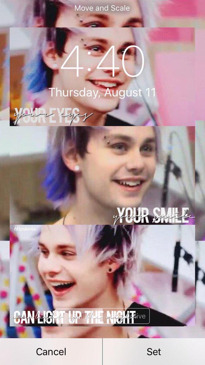 5sos lockscreens 💯 tweet media