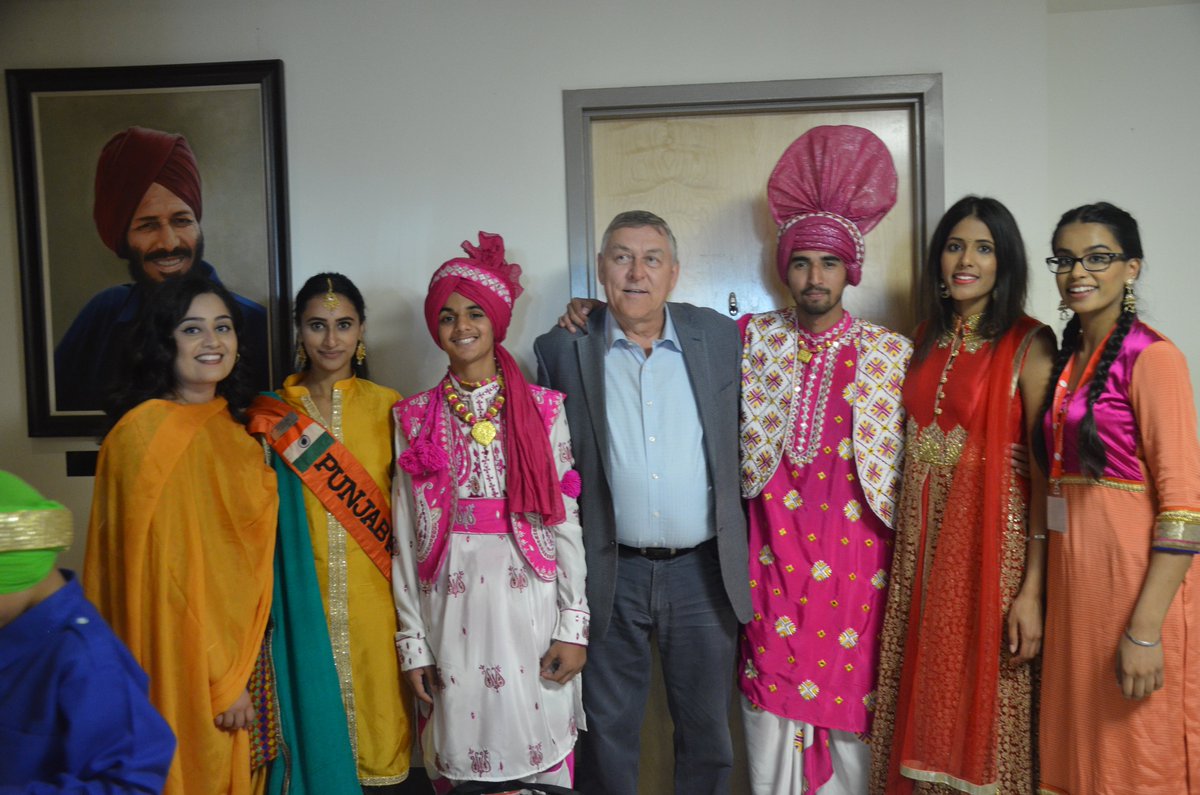 JimJimmaloway's tweet photo. The visit to the Punjabi Pavilion featured great food and a great dance performance #folklorama47 https://t.co/NW60vv4uWA