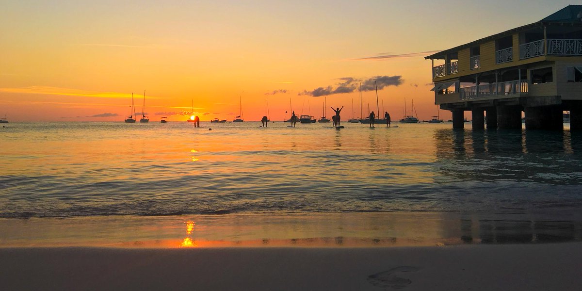 Warming up in #Barbados.