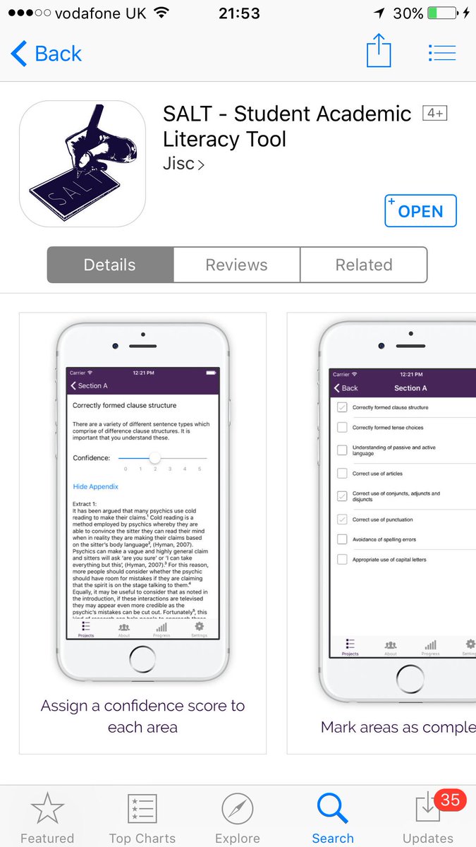 Excited to announce we now have an app available for download! Just type in 'SALT tool' in the App Store.⭐️📱💻