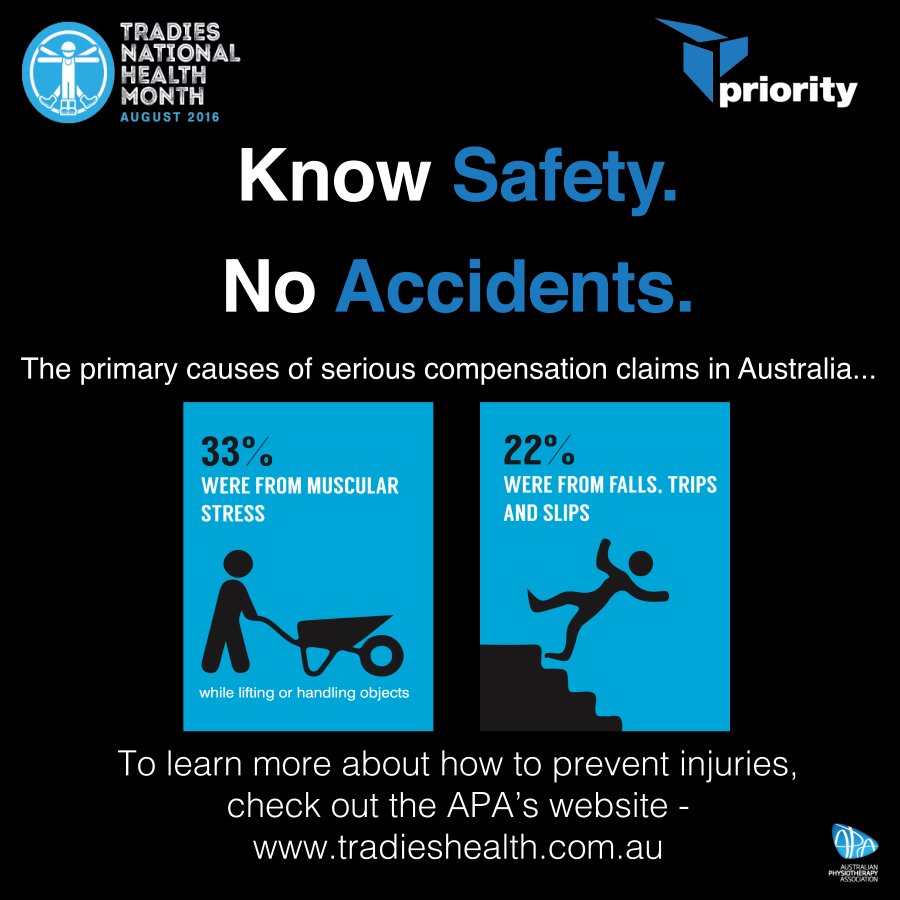PriorityBuild's tweet photo. TRADIES’ HEALTH MUST BE EVERYONE’S PRIORITY-https://t.co/7OTRx5cLKp
#tradieshealth #prioritybuilding #brisbane https://t.co/q4hHFpw2kx