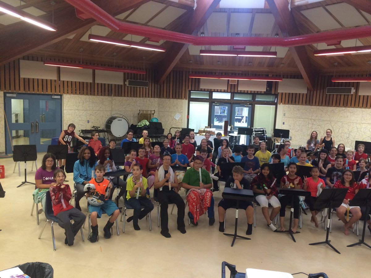 bourgey19's tweet photo. @TeamCanadaPR band camp Olympics in Yorkton,SK.  Kids having fun and cheering on Canada https://t.co/FVaIrfql7H