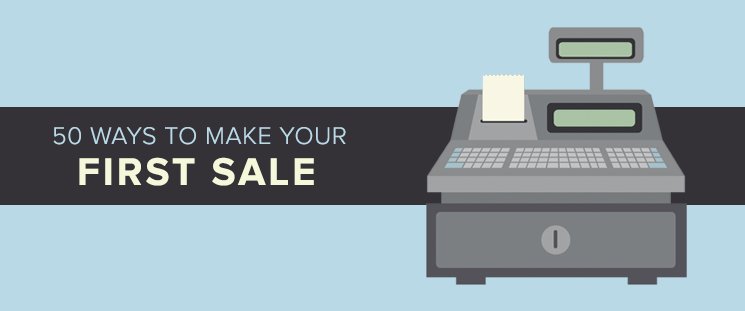Shopify's tweet image. We put together a guide to help you make your first sale » shopify.com/blog/11415817-… #Smallbusiness