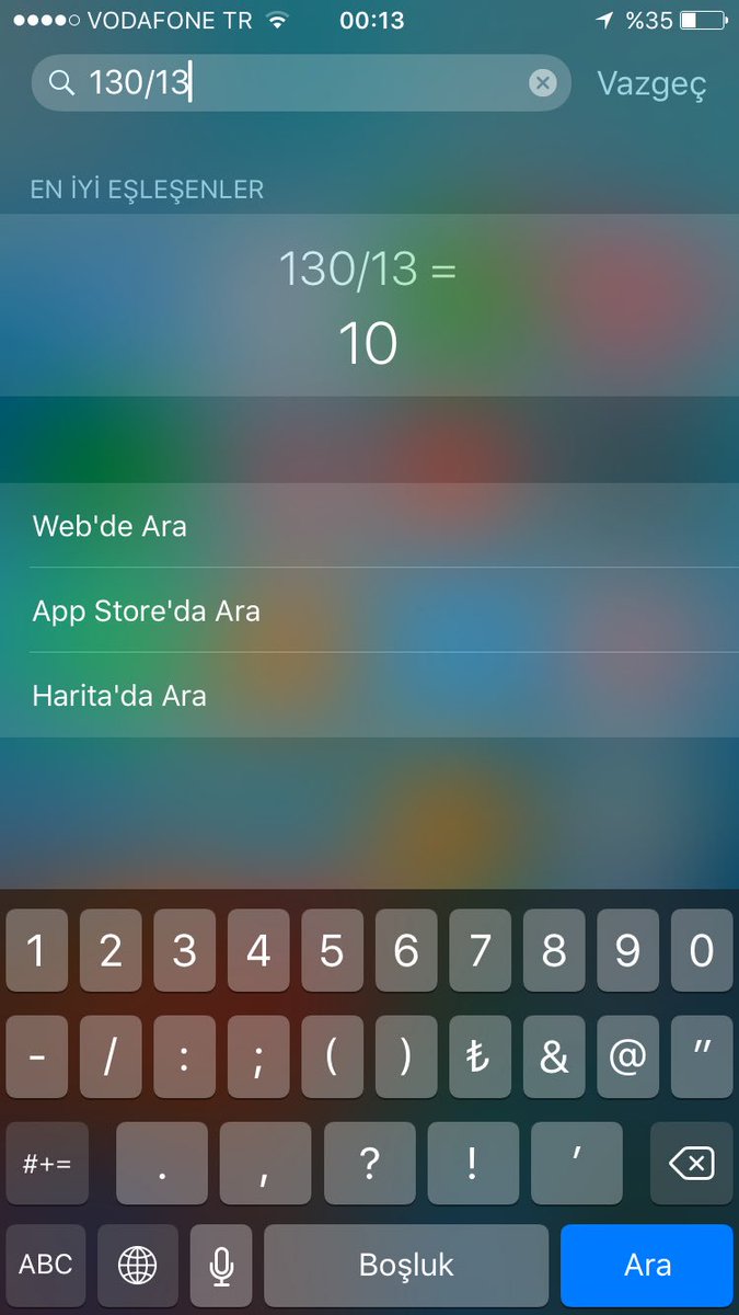 iPhone’unuzun arama kısmında kolayca hesaplama işlemlerinizi yapabileceğinizi biliyor muydunuz? 😱  #iPhoneTips