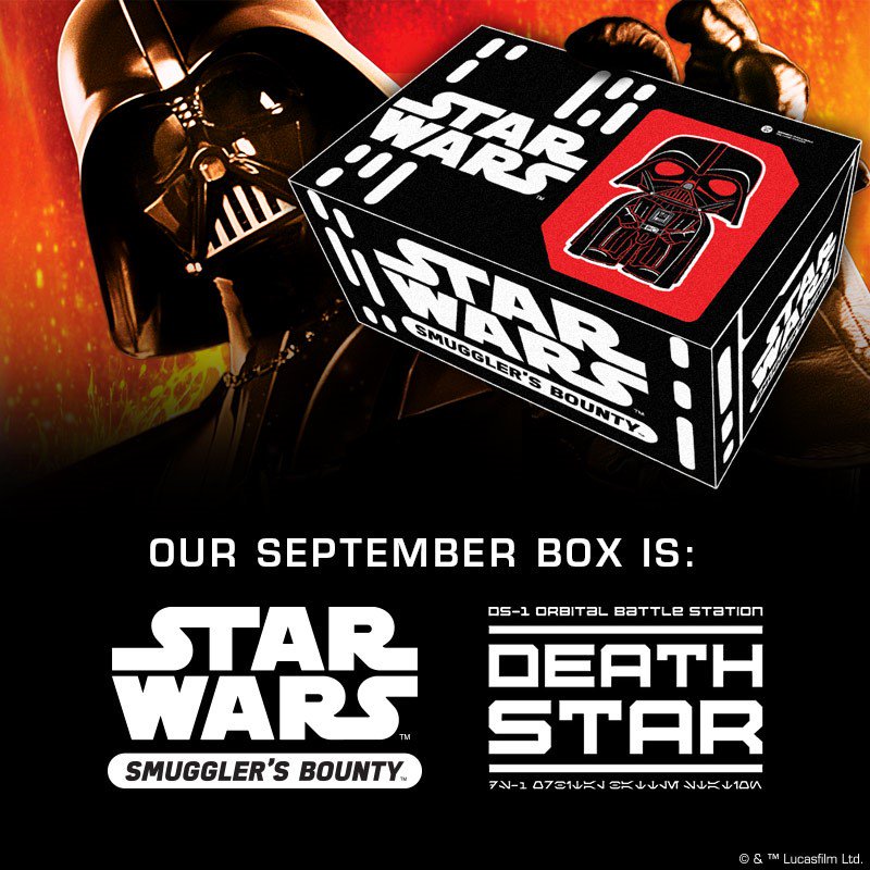 RT &amp; follow <a href="/OriginalFunko/">Funko</a> for the chance to win a Death Star box from Smuggler's Bounty! smugglersbounty.com
