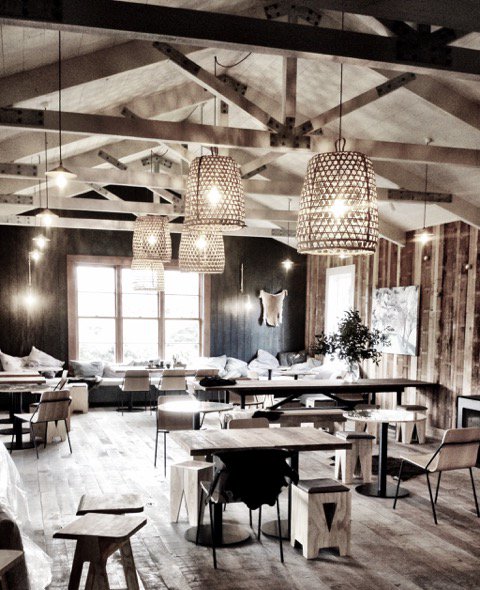 We love the cosy, organic interior of the new <a href="/SawmillBrewing/">Sawmill Brewery</a> tasting room in Matakana