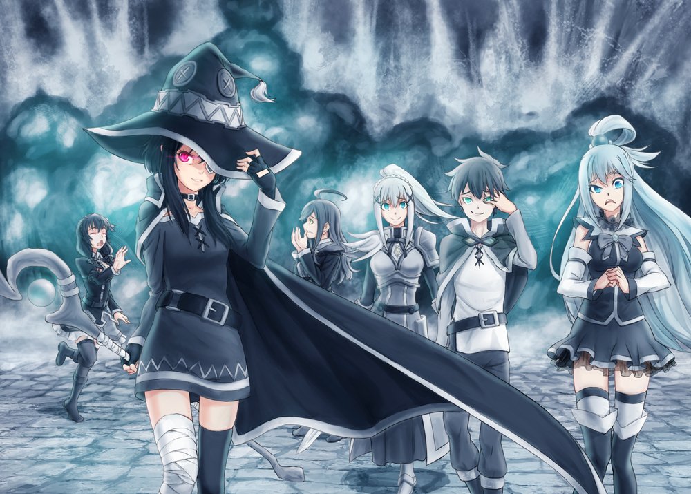 【同人】【このすば】大魔法使いと愉快な仲間たち

大きいサイズはpixivで
https://t.co/nHLu3regT5 