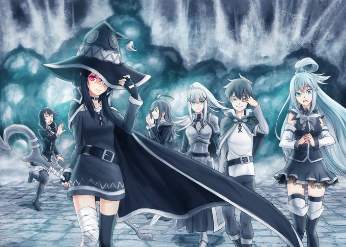 【同人】【このすば】大魔法使いと愉快な仲間たち

大きいサイズはpixivで
https://t.co/nHLu3regT5 