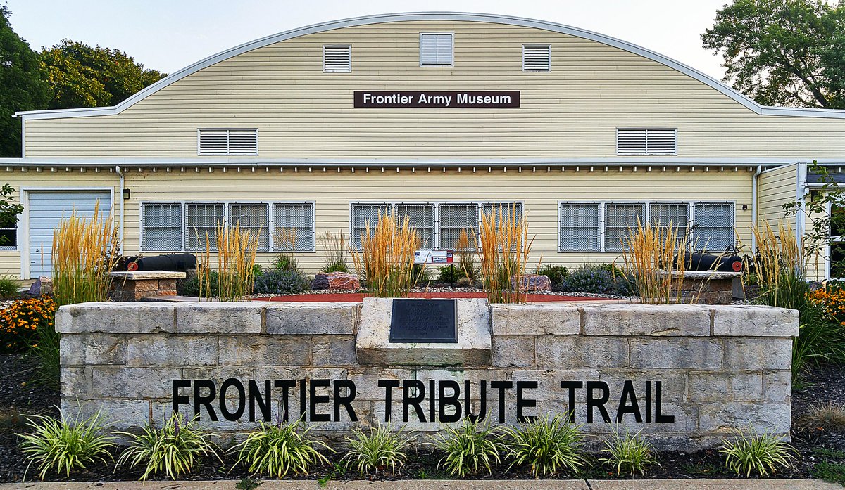 FTLVN_FFAM's tweet photo. @FortLeavenworth Frontier Army Museum Tribute Trail commemorative brick sale: https://t.co/VnDhYFhy5S https://t.co/EbbRE5sxyW