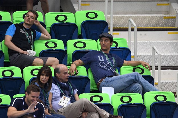 BuzzFeed's tweet photo. Matthew McConaughey is having the time of his life alone at the Olympics https://t.co/uArC80kX3r https://t.co/p1PGLmunhz