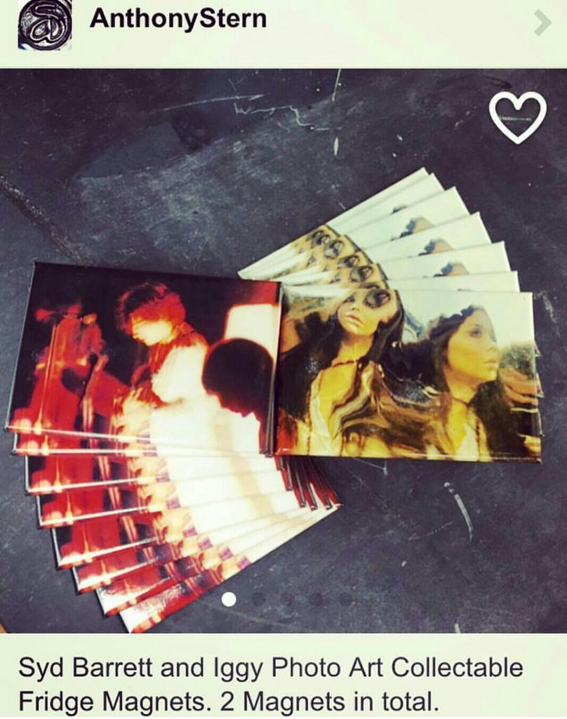 artfurr's tweet photo. Authentic #sydbarrett #PinkFloyd ltd ed merchandise from band friend- artist @anthonysternuk https://t.co/FuiJ3RTnMm https://t.co/sdBXt9GOFY