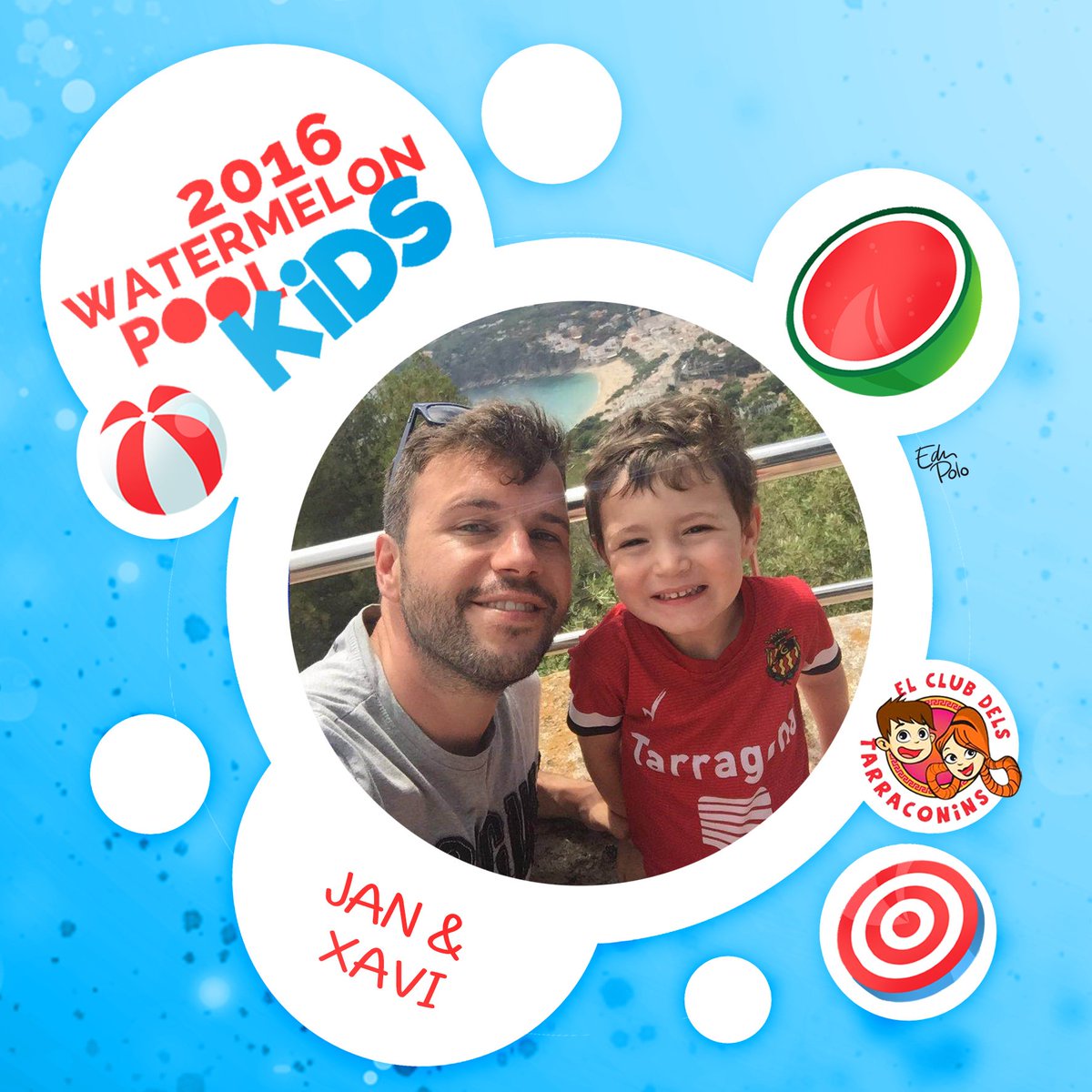El Jan i el <a href="/XavierRibera/">Xavier Ribera</a> ja estan preparats per la <a href="/watermelon_pool/">WaterMelon Pool</a> de dissabte!