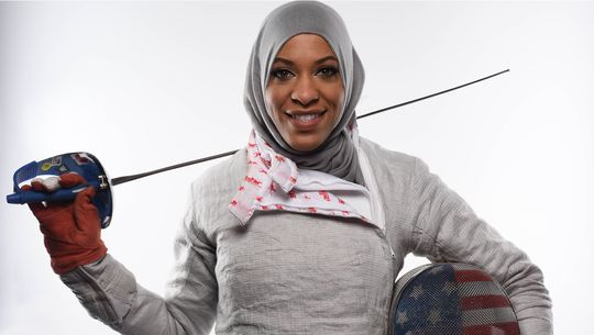 LeadershipHausa's tweet photo. WASANNI: Musulma Ba’amurkiya Ta Farko A Gasar Olympic - https://t.co/GQiHhnjuqt https://t.co/9V7wcRuF3J