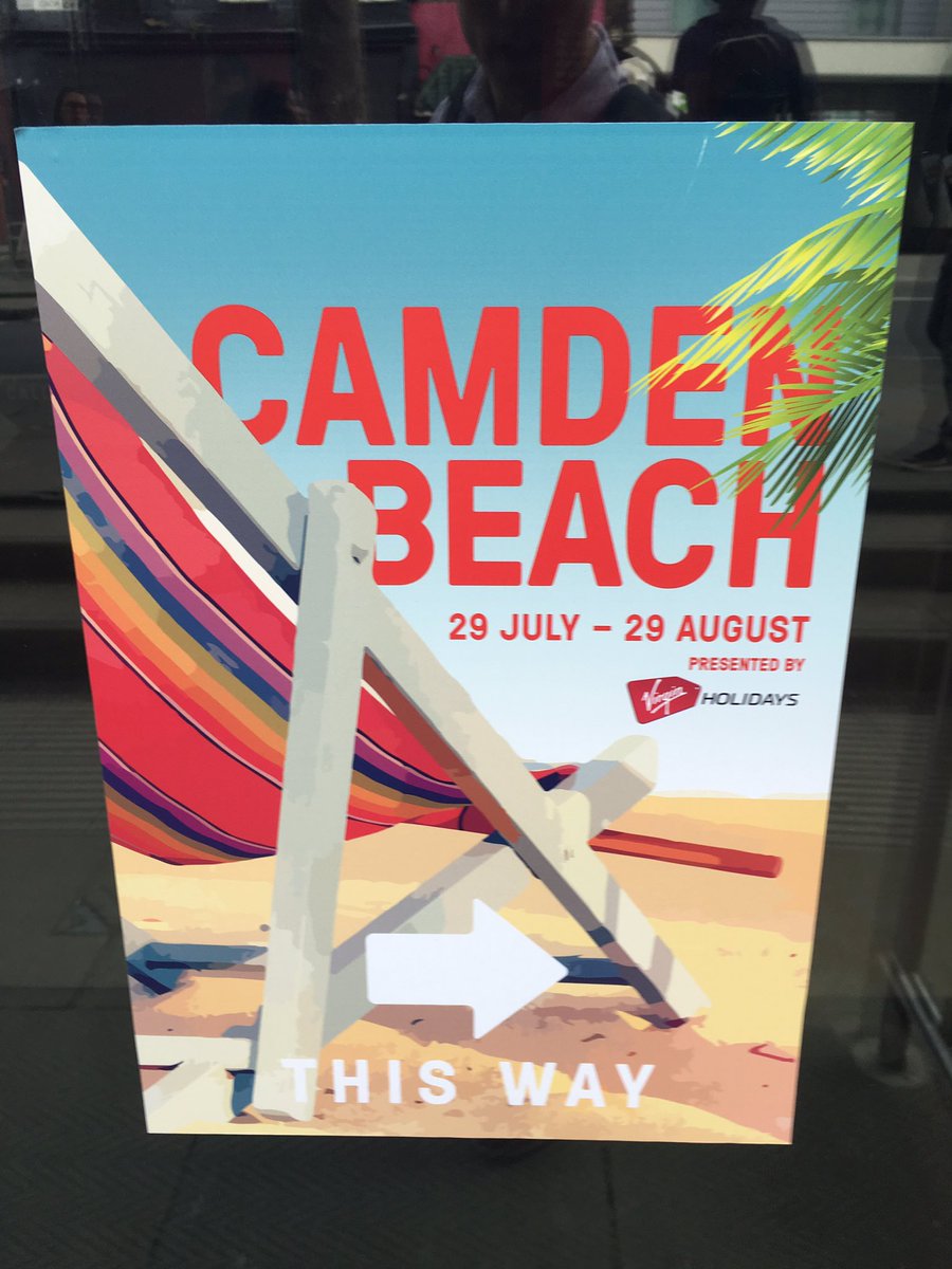 camdencluster's tweet photo. All set see you soon #camdenbeach @RoundhouseLDN #ccdrinks https://t.co/MzLfwyeYEc