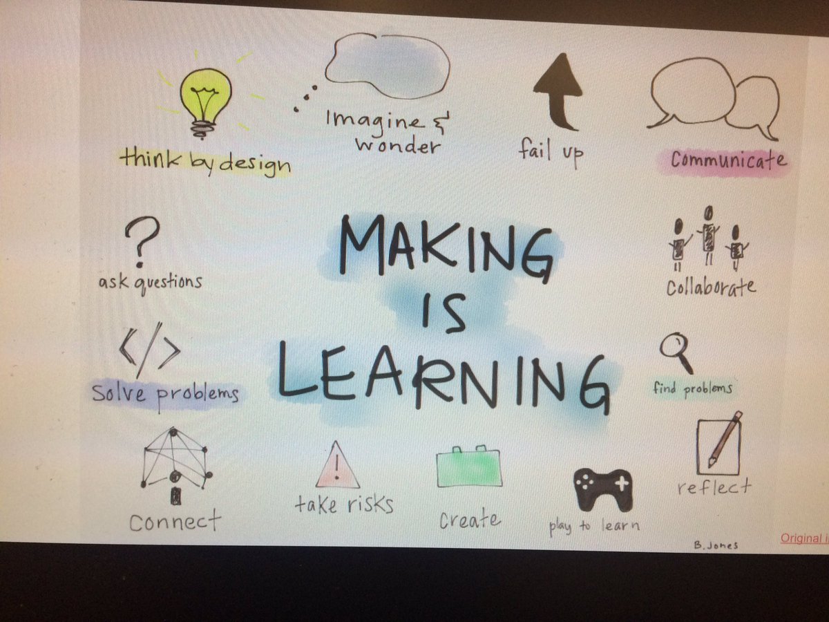 Kimkizerpeters's tweet photo. Developing a maker environment for personal learning! #masonlearns @bethany_jones4 #Steam #makered https://t.co/p5vsys2Cim