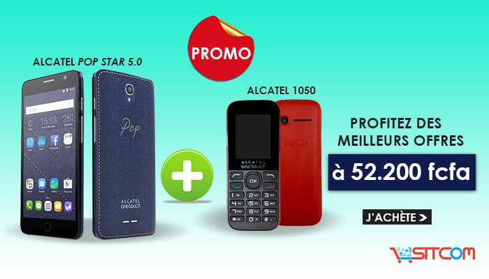 sitcom_ci's tweet photo. Profitez de notre promotion Alcatel 
Commandez sur https://t.co/9ujlkX5Gsn 
#SitcomCI https://t.co/XwgjTa8NJX