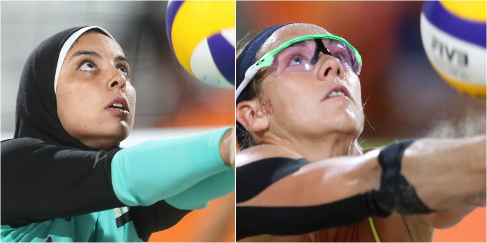 The latest body image row at the Olympics the burkini vs the bikini. Pictures here LBC