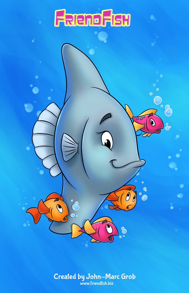 JMGstudios's tweet photo. #FriendFish #cartoon #fish #cute #colorful #family #TV https://t.co/iAm2fEiCbr
