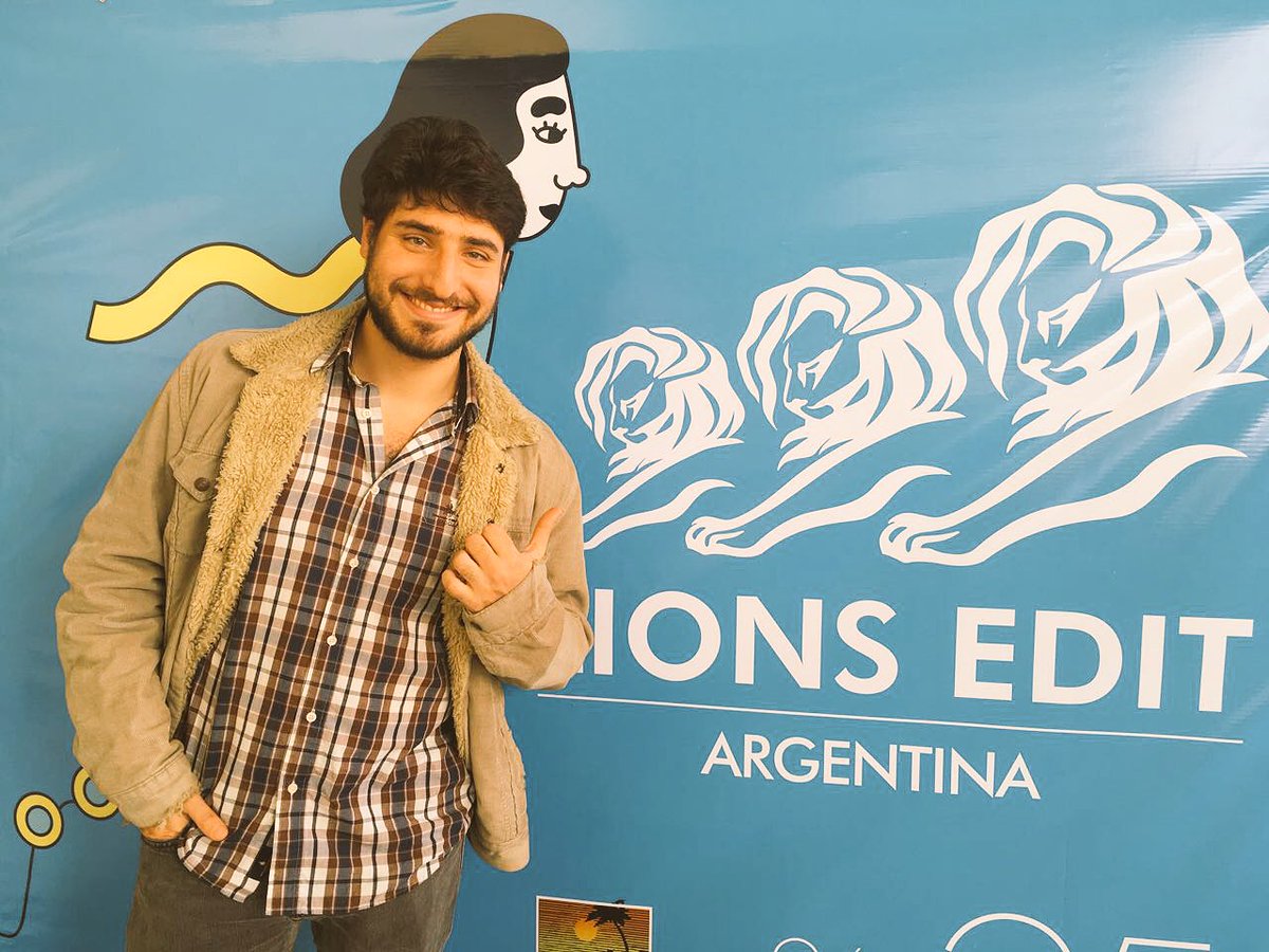 Ogilvyargentina's tweet photo. #LionsEdit con la participación de @AndrésGoldenberg de @Ogilvyargentina #ExperienciaYoungLions https://t.co/5ZV07hQ0vs