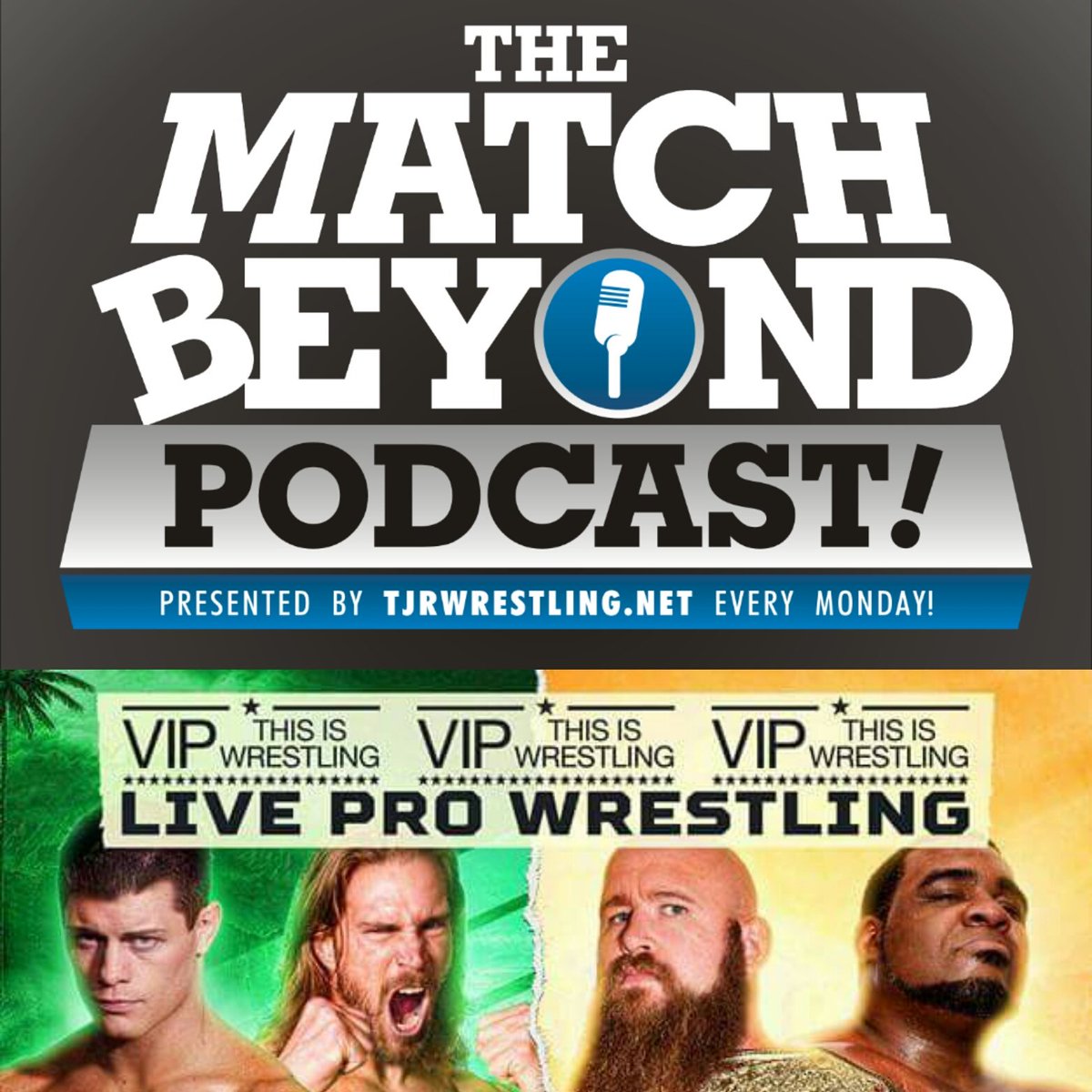 KTankZamora's tweet image. Very happy to announce @VIP_Wrestling as my 1st guest on #TheMatchBeyond. This will be an incredible conversation!