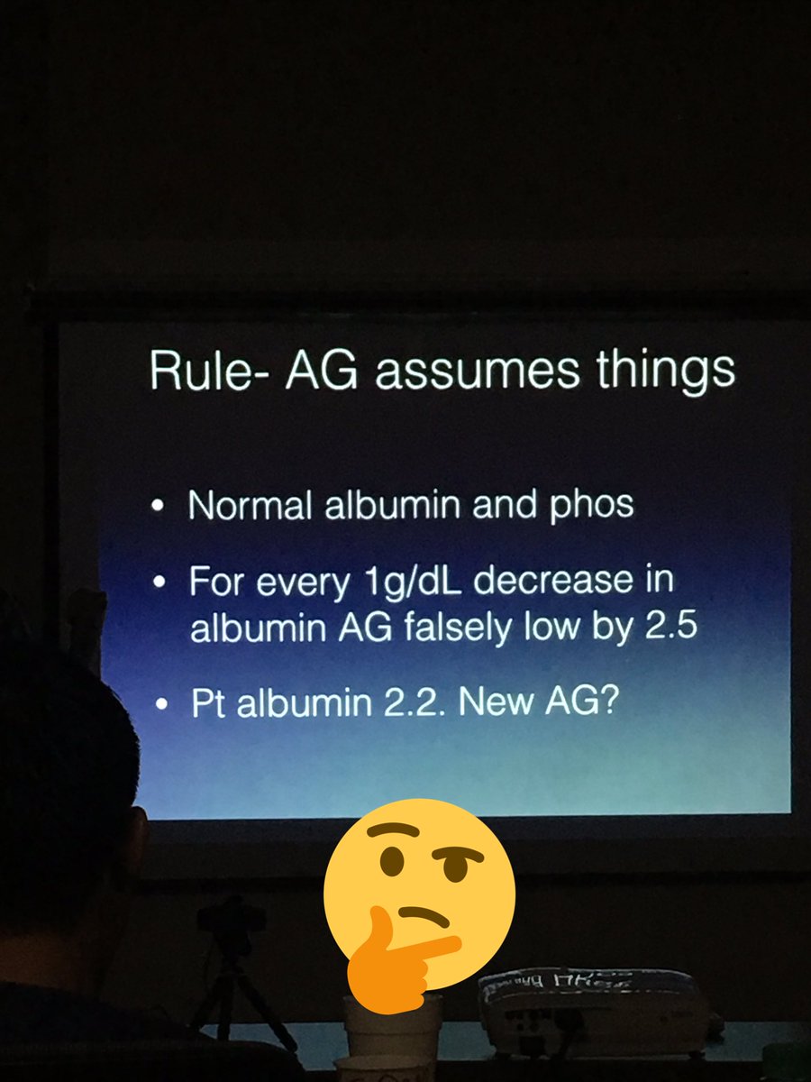 MajaFeldman's tweet photo. Don't forget to correct for albumin when calculating anion gap. Thanks @lapizity @Sdmeded https://t.co/pMzMFjqPXn