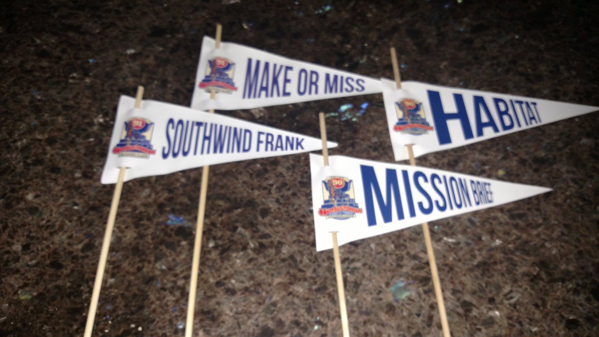RonBurkeRacing's tweet photo. Tatker has trophy collection i have surrender flags https://t.co/dwxlzXHcBr