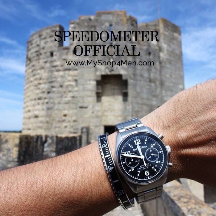 MyShop4Men's tweet photo. Bracelet pour Homme Speedometer à porter à côté de la montre ou au poignet opposé, sur https://t.co/ZqZMgnz2O5 https://t.co/W8OyJNSvTd