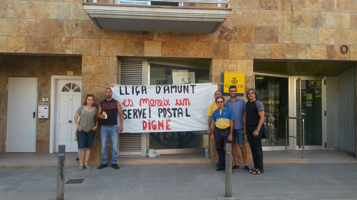 ¡Cartería d #LlicadAmunt n lucha! <a href="/Cgt/">CGT</a> convoca huelga a partir d 12 agosto ¡Servicio postal digno, YA! <a href="/CGTCORREOS_/">CGT CORREOS</a>