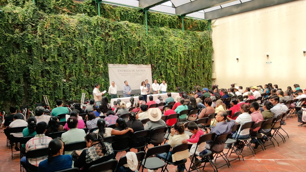 grajuamx's tweet photo. Entrega de  apoyos de la @PBPSALUD y @Prospera_MX a familias de la región de #Tehuacan más de 1200 en todo el edo. https://t.co/mq5M5dbUi9