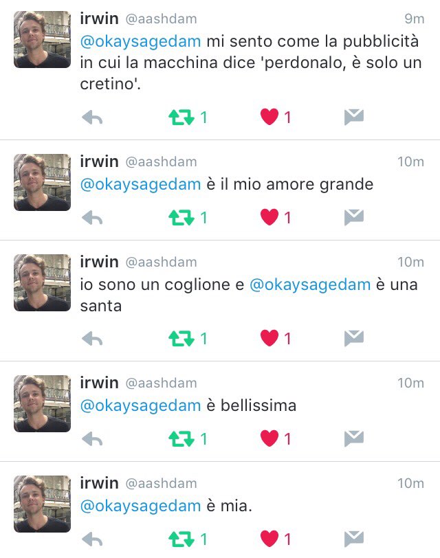okaysagedam's tweet photo. quanto posso essere fortunata? https://t.co/cPccjSwKW4