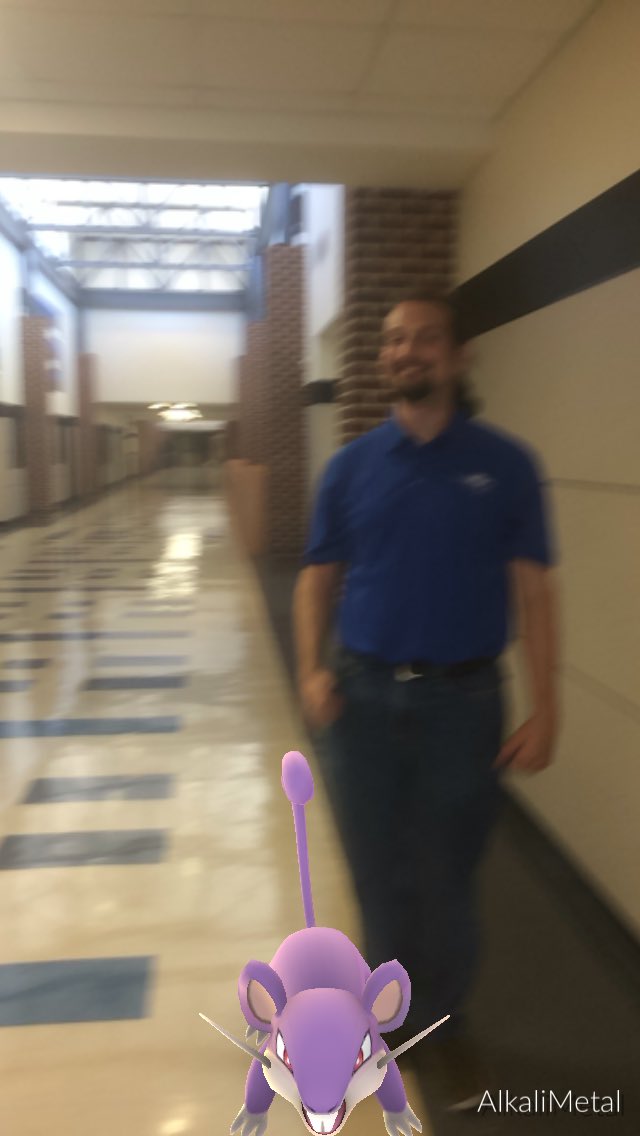 ProfHibbetts's tweet photo. #whspokemongo #TeamMankey https://t.co/PomqWBRB9N