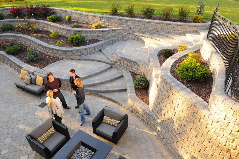 barkmanconcrete's tweet photo. A unique backyard oasis was achieved using #Roman and #RomanPisa in this Winnipeg home. https://t.co/nan8gMNGUx https://t.co/otPg30R2Jd