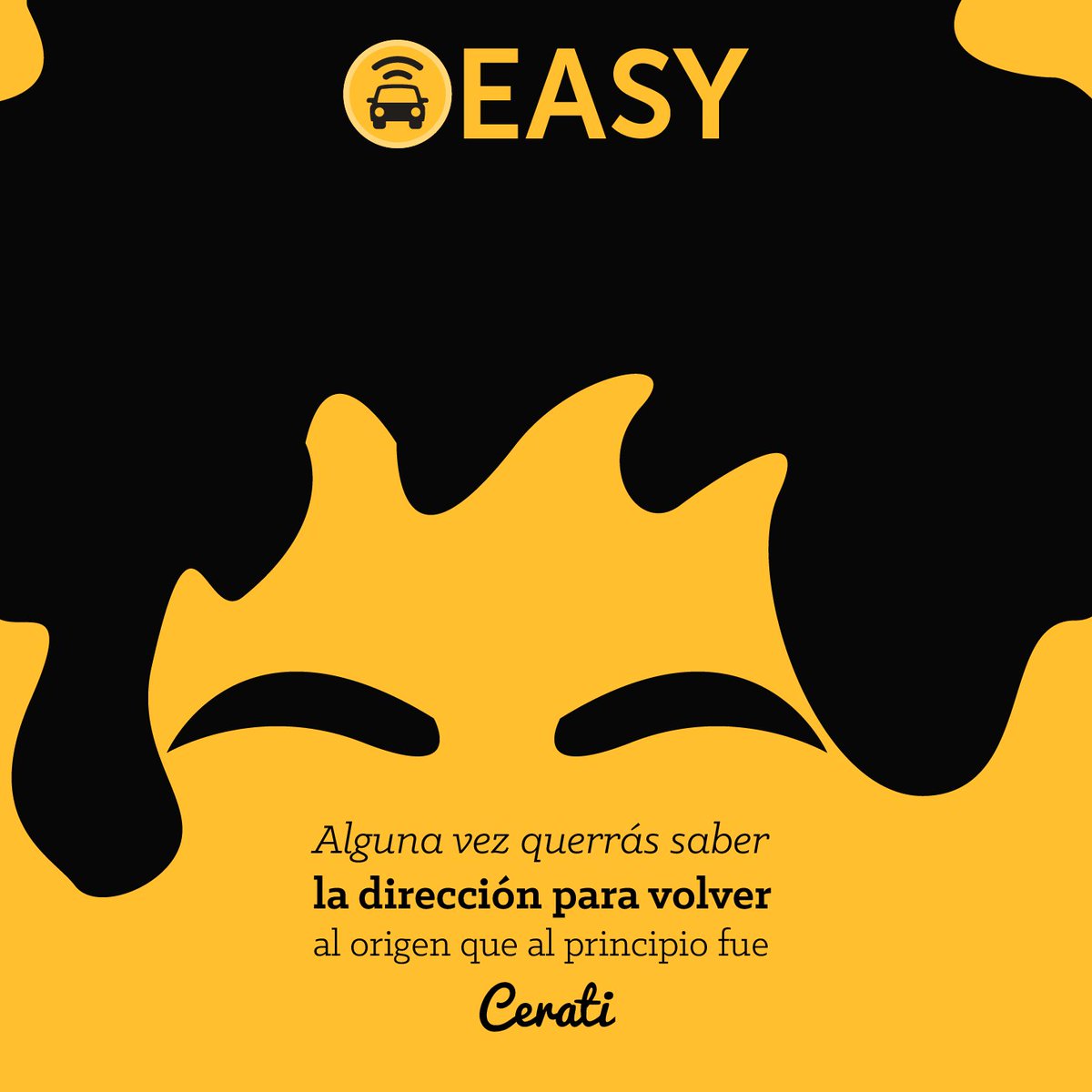 #DéjateLlevar a la dirección que siempre fue 
🎸🚖👉🏼 bit.ly/1F3RWjH
#EASY 
#TBT #Cerati