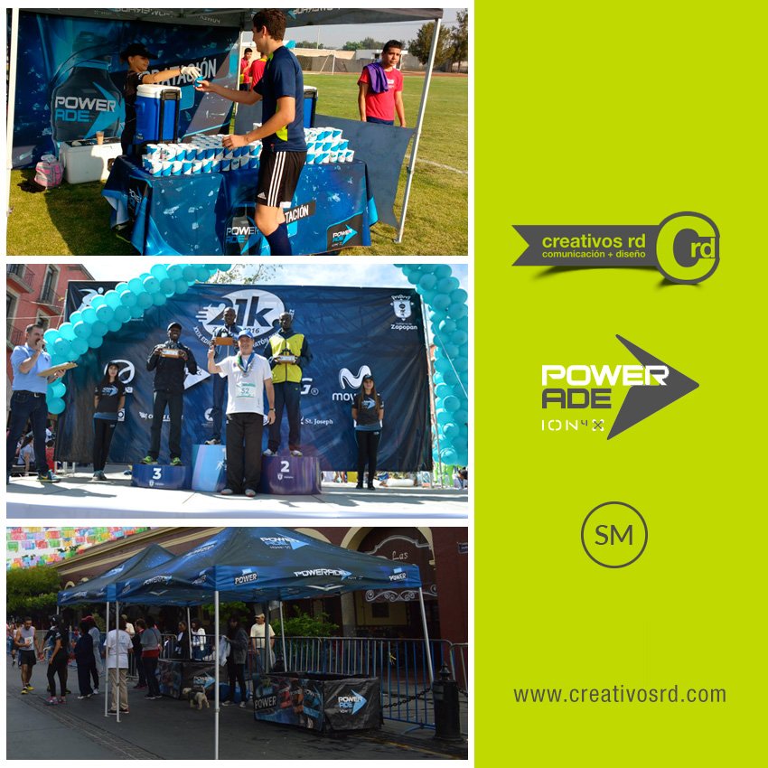 creativosrd's tweet image. Powerteam es el equipo en #GDL que lleva @POWERADE a los tapatíos #HAYPOWER👊

Cliente con power de #CreativosRD