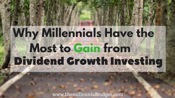 Mllnnlbudget's tweet photo. Why Millennials Have the Most to Gain from Dividend Growth Investing https://t.co/CP0PkYfJBs #investing #millennials https://t.co/WIkjX9NXWT