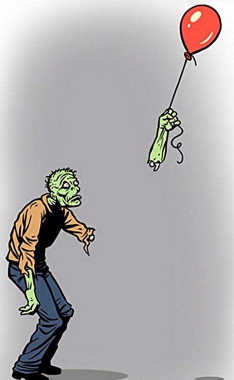 I guess it's okay to feel bad for zombies once in a while...