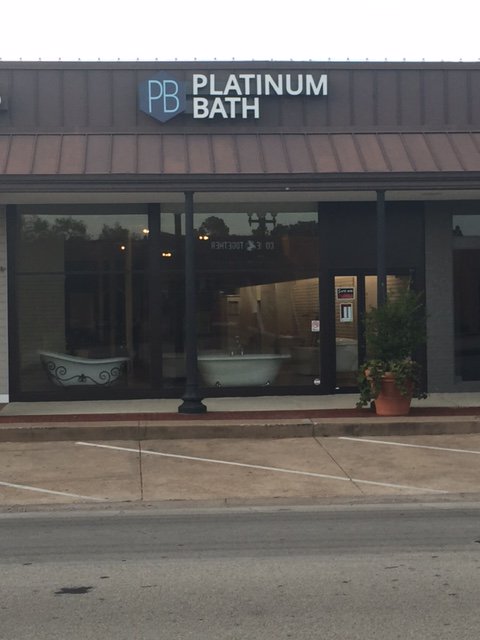 RandyRThrock's tweet photo. If you are ever in the area please stop by and check out Platinum Bath's new showroom located in Tyler Texas! https://t.co/5S58JZ3gY1