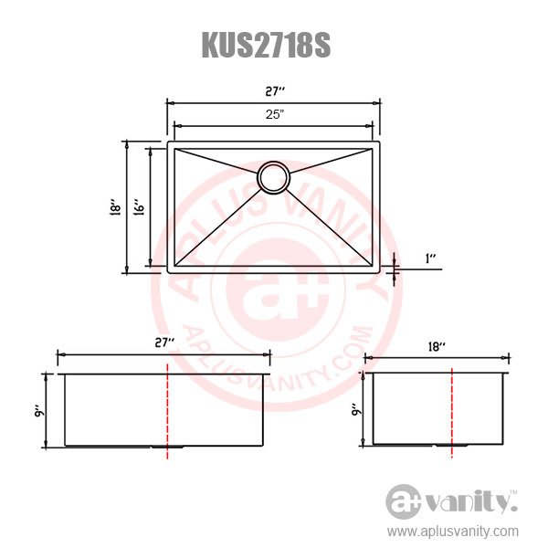 unicplus's tweet photo. 27" Comtemporary Style Zero - Radius Single bowl Stainless Steel Kitchen Sink /Free stuff https://t.co/GYGhxFTEkg