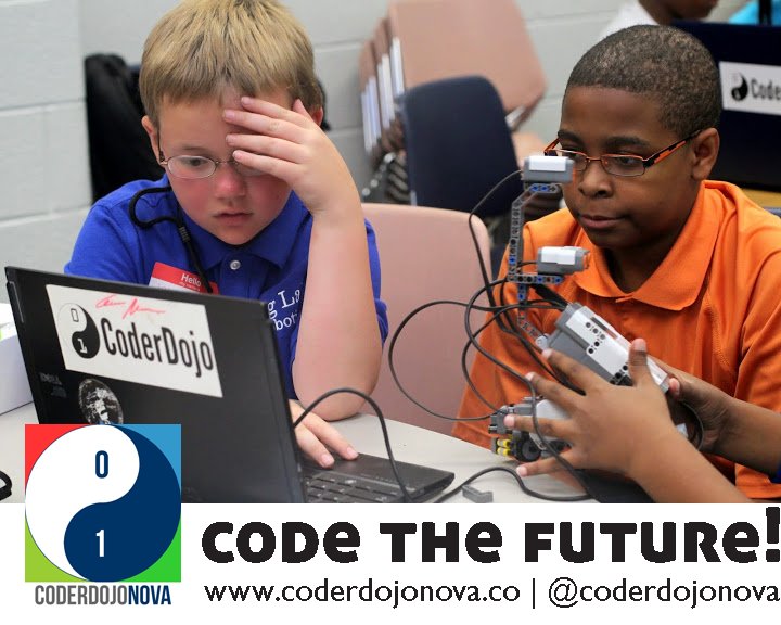 coderdojonova's tweet image. Our future is being coded and are our kids ready for it? Join our #CoderDojo coderdojonova.co #CodeTheFuture