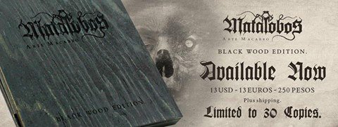 Matalobosdoom's tweet photo. Arte Macabro "Black wood edition" disponible ya! Edición Limitada. https://t.co/AsE4BIx8eq https://t.co/nSQy0N2bqm