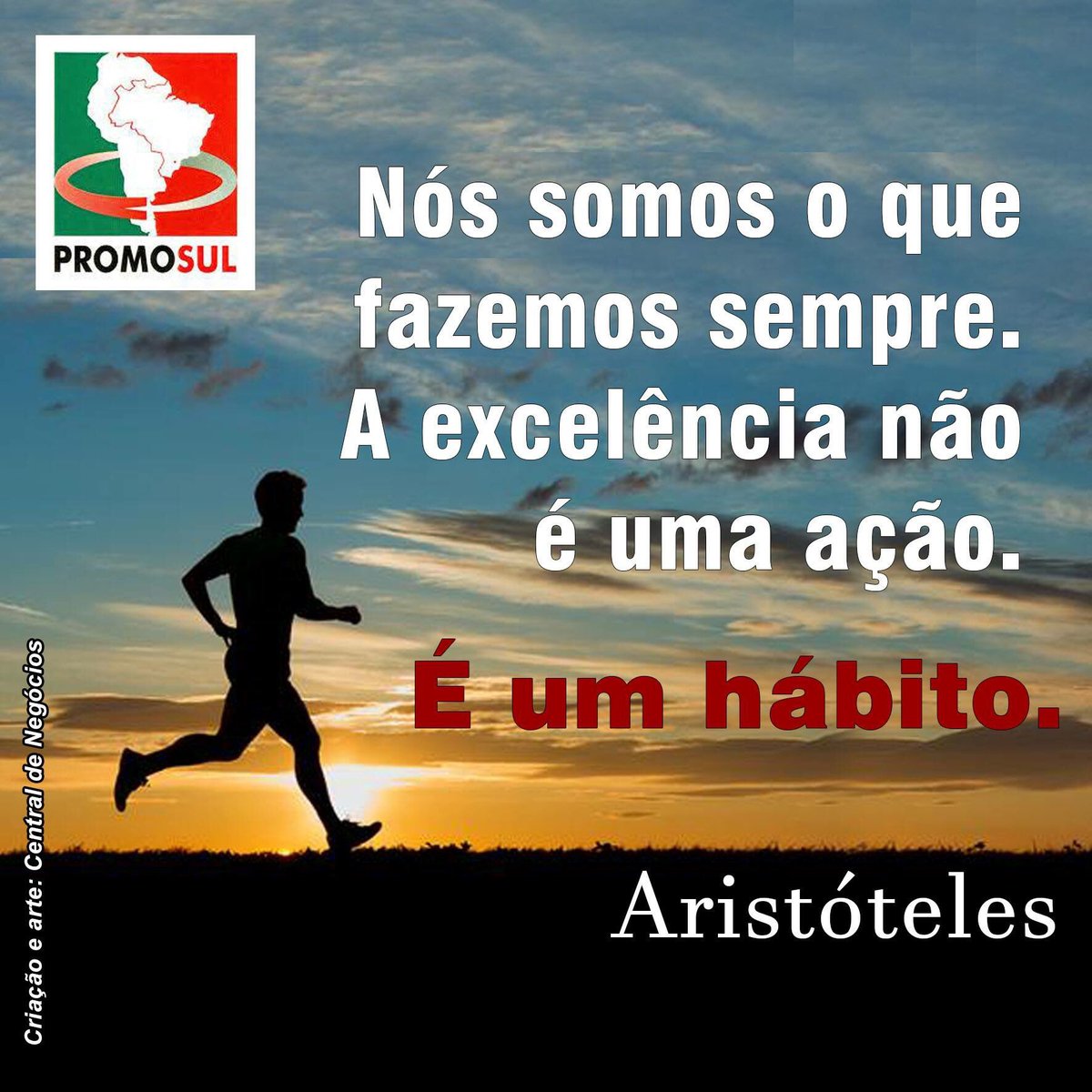 promosulsbs's tweet photo. "Nós somos o que fazemos sempre. À excelência não é uma ação. É um hábito!! #promosul https://t.co/NwMJBp5CN2