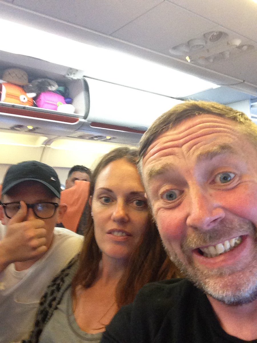 clackersmac's tweet image. On a jet plane don't know when I'll be back again