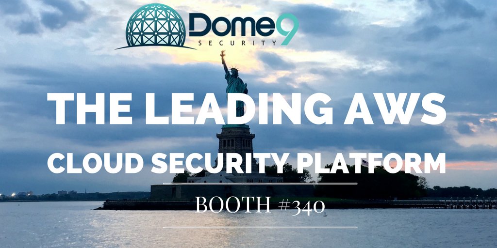 Dome9's tweet image. Learn why @Dome9 (Booth*340) an #AWS #AdvancedTechnologyPartner is the expert in #CloudSecurity |#AWSSummit New York