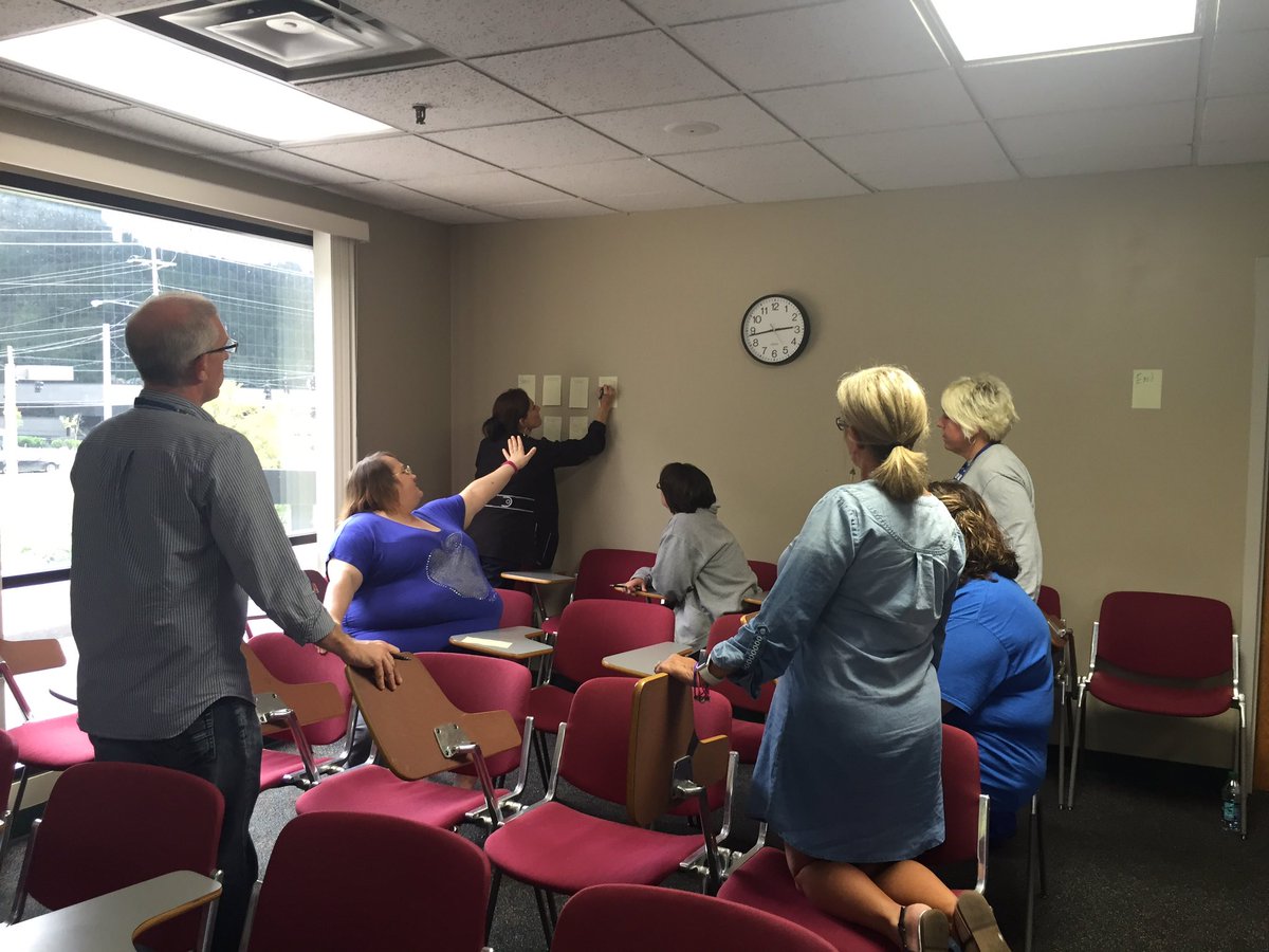 ACarman12's tweet photo. Quality Improvement team in action at Pike County Health Dept. #UKCPH #seeblue https://t.co/19jOPK5yqh