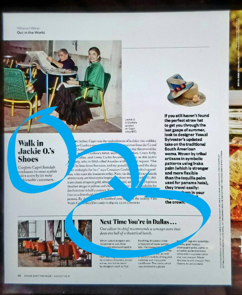 KellyIsFunny's tweet photo. Is it just me or is this a pretty big miss in the August issue of Condé Nast Traveler? #editmuch https://t.co/p7jIacHehs
