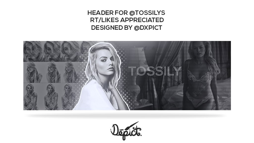 Dxpict's tweet photo. Header for @Tossilys.
Feeback is appreciated.
RT &amp; Fav.
Love you guys.
@Tossilys @GamerRTer #gfx #pay #PFRC https://t.co/40FhKYdMfO